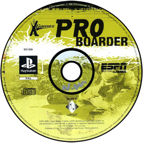 ESPN X-Games Pro Boarder - Disc Image