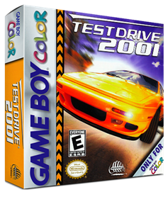 Test Drive 2001 - Box - 3D Image