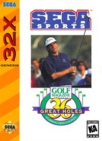Golf Magazine Presents: 36 Great Holes Starring Fred Couples - Box - Front - Reconstructed