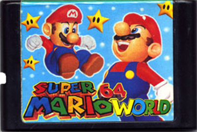 Super Mario World 64 - Cart - Front Image