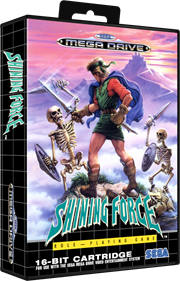 Shining Force - Box - 3D Image