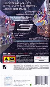 Spider-Man 3 - Box - Back Image