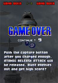 Space Bomber - Screenshot - Game Over Image