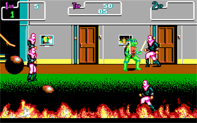 Teenage Mutant Ninja Turtles: The Arcade Game - Screenshot - Gameplay Image