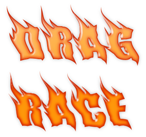 Drag Race - Clear Logo Image