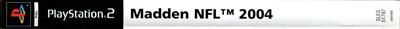 Madden NFL 2004 - Banner Image