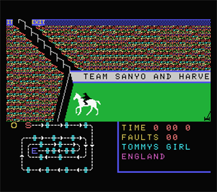 Team Sanyo & Harvey Smith: Showjumper - Screenshot - Gameplay Image