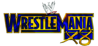 WWE WrestleMania X8 - Clear Logo Image