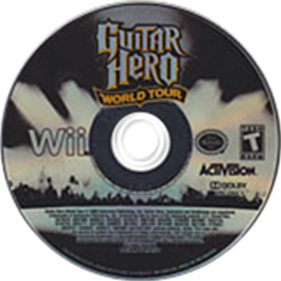 Guitar Hero: World Tour - Disc Image