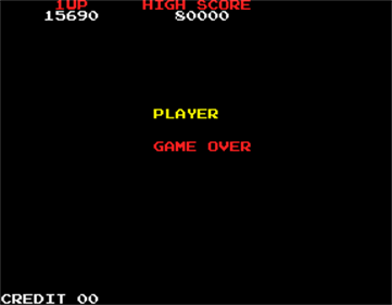 Pac-Land - Screenshot - Game Over Image