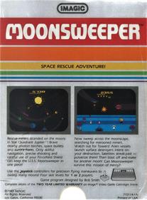 Moonsweeper - Box - Back Image