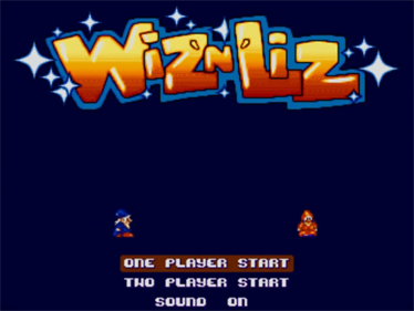 Wiz 'n' Liz - Screenshot - Game Title Image
