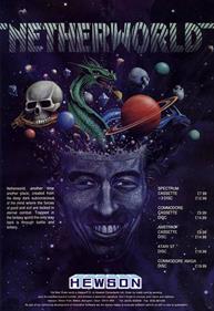Netherworld - Advertisement Flyer - Front Image