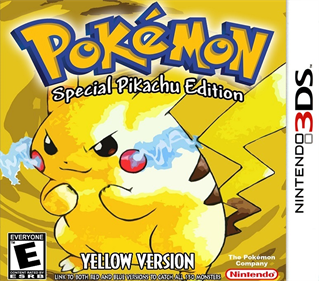 Pokémon Yellow Special Pikachu Edition - Fanart - Box - Front Image