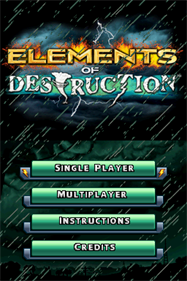 Elements of Destruction - Screenshot - Game Title Image