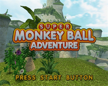 Super Monkey Ball Adventure - Screenshot - Game Title Image