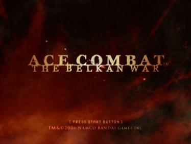 Ace Combat Zero: The Belkan War - Screenshot - Game Title Image