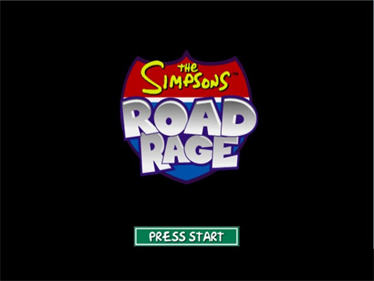 The Simpsons: Road Rage - Screenshot - Game Title Image