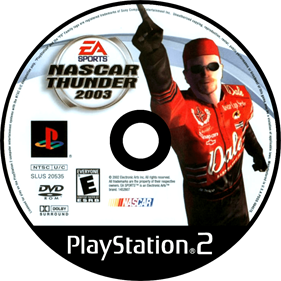 NASCAR Thunder 2003 - Disc Image