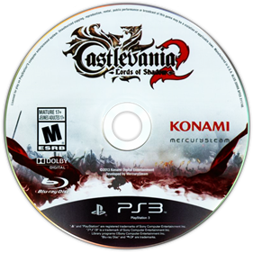 Castlevania: Lords of Shadow 2 - Disc Image