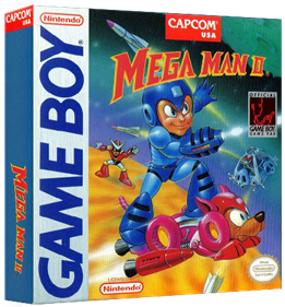 Mega Man II - Box - 3D Image