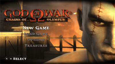 God of War: Chains of Olympus - Screenshot - Game Title Image