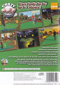 Crazy Golf: World Tour - Box - Back Image