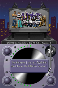 The Urbz: Sims in the City - Screenshot - Game Title Image