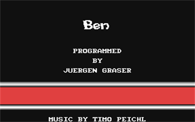 Ben - Screenshot - Game Title Image