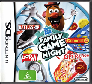 Hasbro Family Game Night - Box - Front - Reconstructed Image