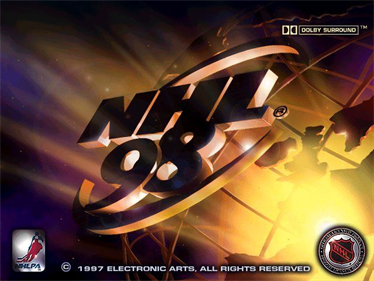 NHL 98 - Screenshot - Game Title Image