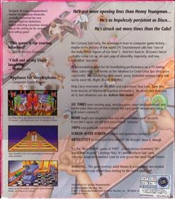 Leisure Suit Larry 6: Shape Up or Slip Out! - Box - Back Image