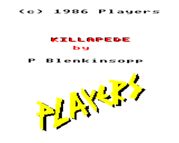 Killapede - Screenshot - Game Title Image