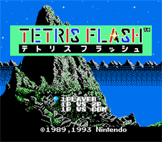 Tetris 2 - Screenshot - Game Title Image