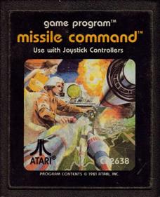 Missile Command - Cart - Front Image