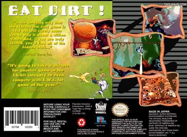 Earthworm Jim - Box - Back Image