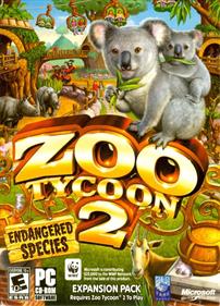 Zoo Tycoon 2: Endangered Species - Box - Front Image