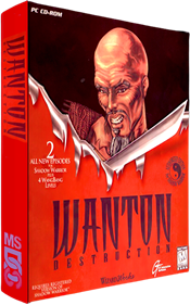 Wanton Destruction - Box - 3D Image