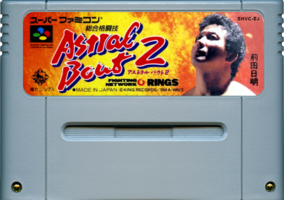 Sougou Kakutougi: Astral Bout 2: The Total Fighters - Cart - Front Image