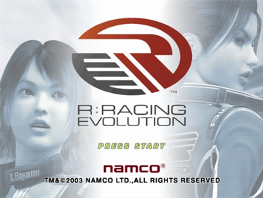 R: Racing Evolution - Screenshot - Game Title Image