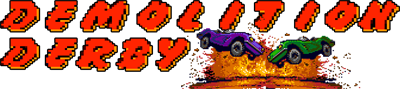 Demolition Derby (Bally Midway) - Clear Logo Image