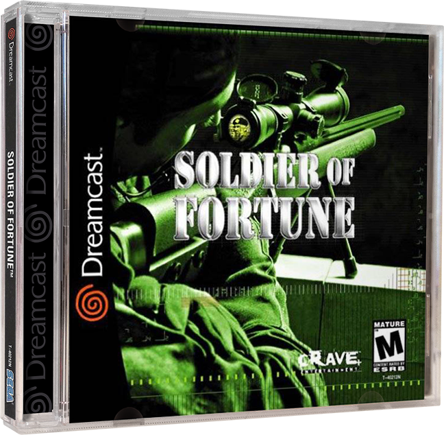 SOLDIER of FORTUNE. 北米版 Dreamcast - 家庭用ゲームソフト