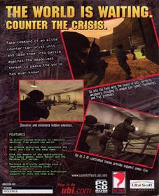 The Sum of All Fears: Elite Tactical Combat - Box - Back Image