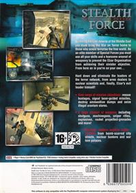 Stealth Force: The War on Terror - Box - Back Image