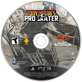 Tony Hawk's Pro Skater HD - Fanart - Disc Image