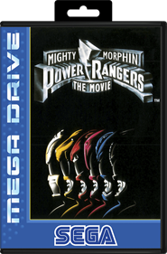 Mighty Morphin Power Rangers: The Movie - Box - Front - Reconstructed Image