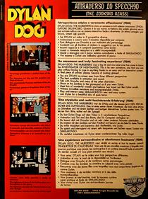 Dylan Dog: Through the Looking Glass - Box - Back Image