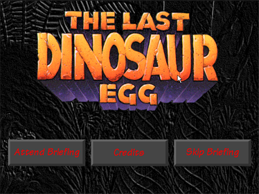 The Awesome Adventures of Victor Vector & Yondo: The Last Dinosaur Egg - Screenshot - Game Title Image