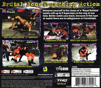WWF Royal Rumble - Box - Back Image