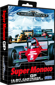 Super Monaco GP - Box - 3D Image